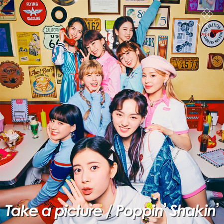 Take a picture / Poppin' Shakin' 專輯封面