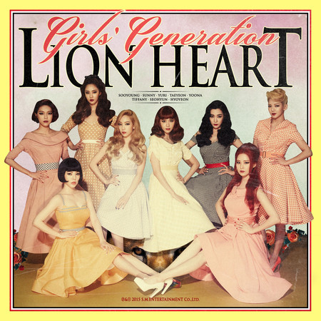 Lion Heart - The 5th Album 專輯封面