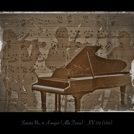 Mozart：Sonata No. 11 A major (Alla Turca) , KV 331 專輯封面