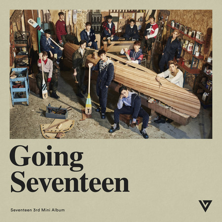 Seventeen 3rd Mini Album ’Going Seventeen’ 專輯封面
