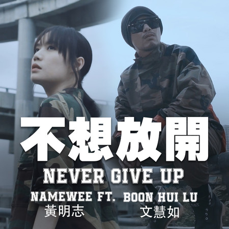 不想放開 (feat. 文慧如) Never Give Up (feat. Boon Hui Lu) 專輯封面