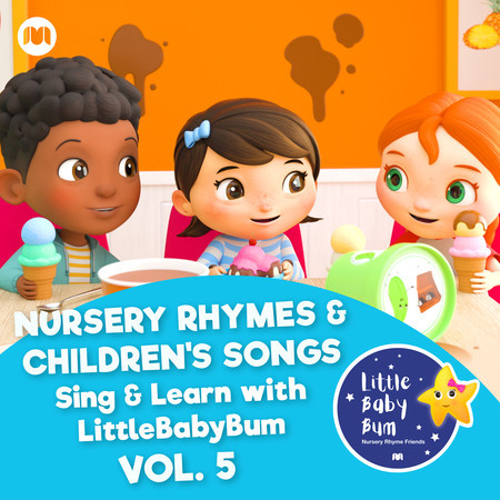 Nursery Rhymes & Children's Songs, Vol. 5 (Sing & Learn with LittleBabyBum) 專輯封面