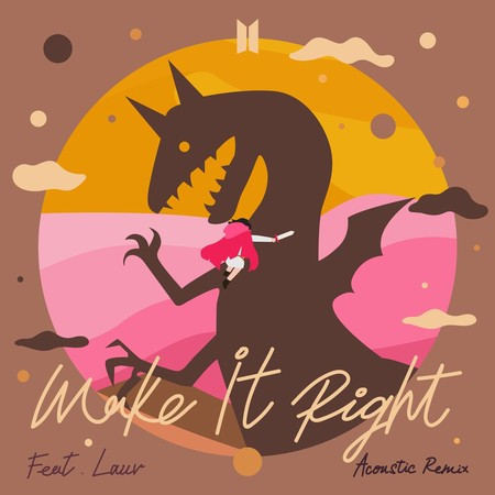 Make It Right (feat. Lauv) (Acoustic Remix) 專輯封面