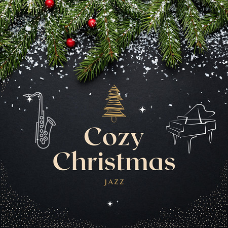 Cozy Christmas Jazz - Relaxing Holiday Piano Music 專輯封面