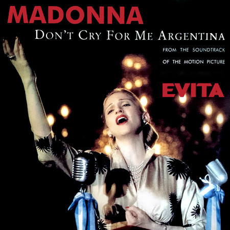 Don't Cry For Me Argentina 專輯封面