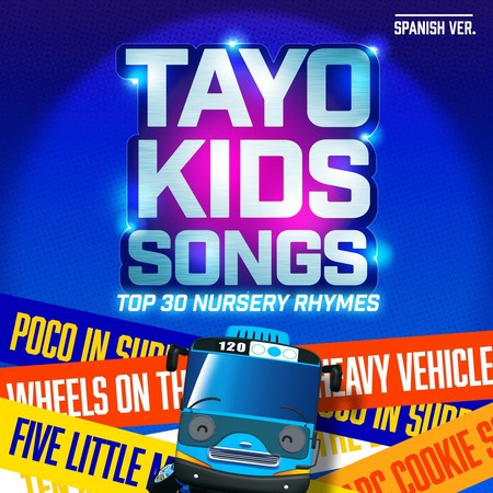 Tayo Kids Songs TOP 30  Nursery Rhymes Part 3 (Spanish Version)