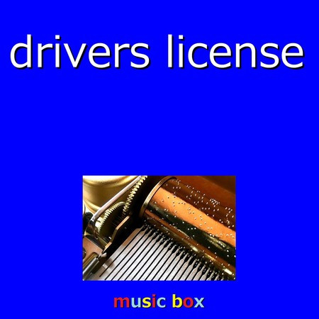 drivers license（オルゴール）