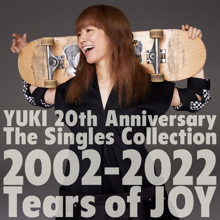 YUKI 20th Anniversary The Singles Collection 2002-2022 "Tears of JOY" 專輯封面