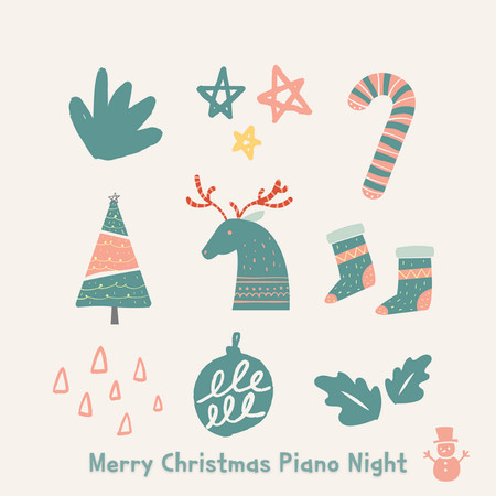 寶寶 聖誕氣氛 鋼琴聖誕夜