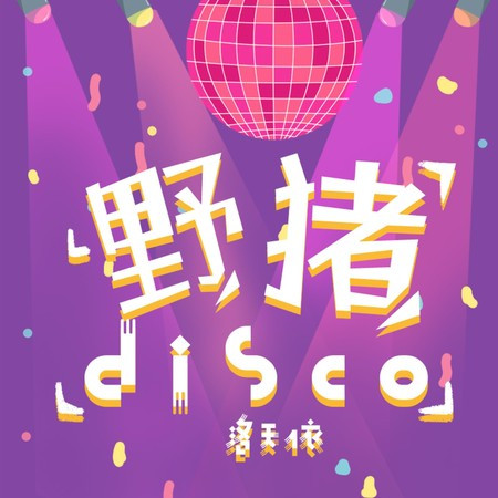 野猪disco 專輯封面