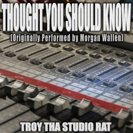 Thought You Should Know (Originally Performed by Morgan Wallen) (Instrumental)