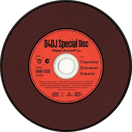 D4DJ Special Disc Happy Around! Ver.