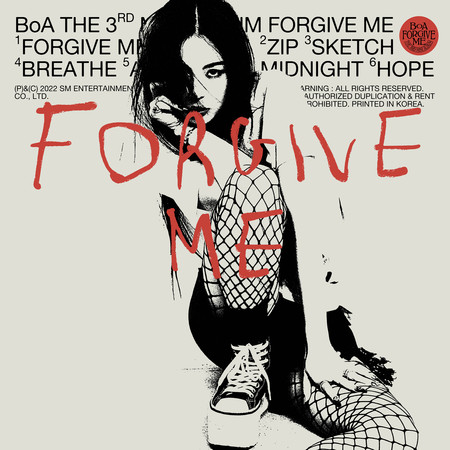 第三張迷你專輯『Forgive Me』 專輯封面