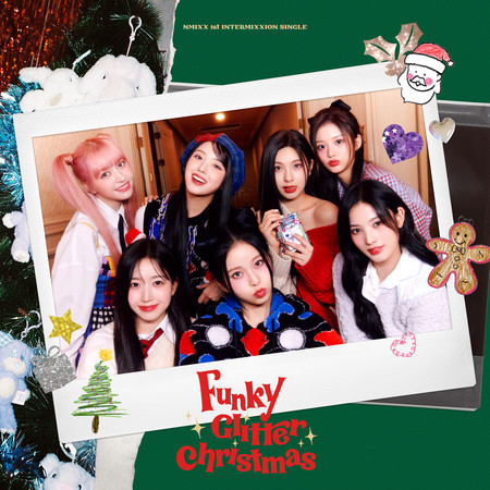 1st Intermixxion Single <Funky Glitter Christmas> 專輯封面