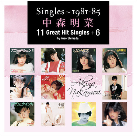 Singles 1981-85 Akina Nakamori 11 Great Hit Singles +6 by Yuzo Shimada