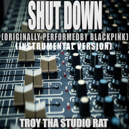 Shut Down (Originally Performed by Blackpink) (Instrumental Version)