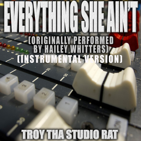 Everything She Ain't (Origially Performed by Hailey Whitters) (Instrumental Version)