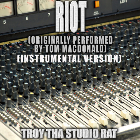 Riot (Originally Performed by Tom MacDonald) (Instrumental Version)