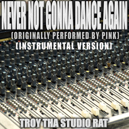 Never Gonna Not Dance Again (Originally Performed by Pink) (Instrumental Version)