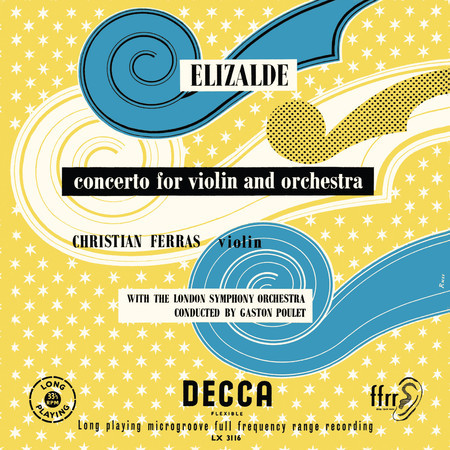 Elizalde: Violin Concerto; Encores (various)