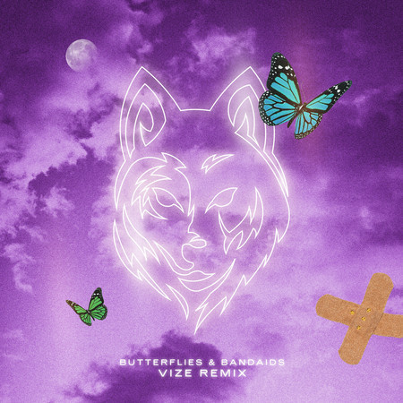 Butterflies & Bandaids (VIZE Remix) 專輯封面