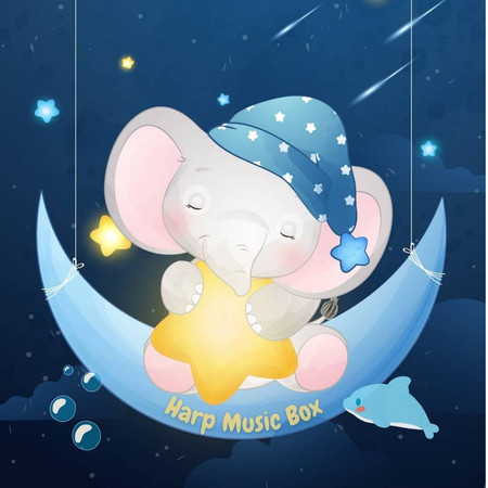 寶寶睡眠豎琴音樂盒