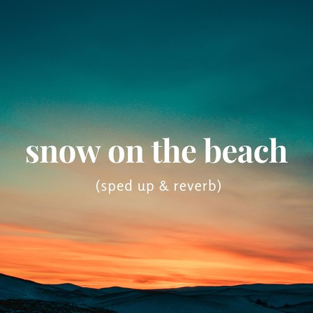 snow on the beach (sped up & reverb)