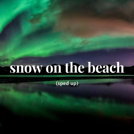 snow on the beach (sped up)