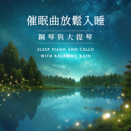催眠曲放鬆入睡 鋼琴與大提琴 雨天舒緩旋律 (Sleep Piano and Cello with Relaxing Rain)