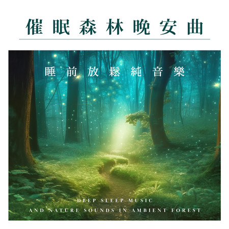 催眠森林晚安曲 睡前放鬆純音樂 (Deep Sleep Music and Nature Sounds in Ambient Forest)
