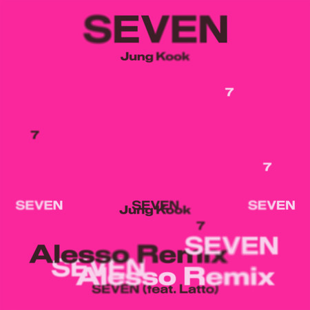 Seven (feat. Latto) (Alesso Remix) 專輯封面