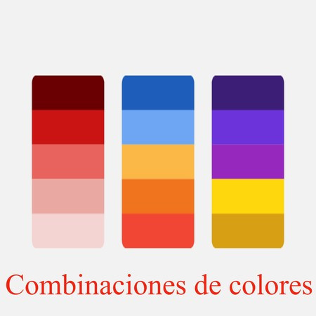 Combinaciones de colores