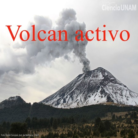 Volcan activo