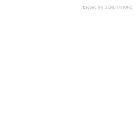 beyond the GENERATIONS 專輯封面