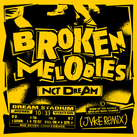 Broken Melodies (JVKE Remix) 專輯封面