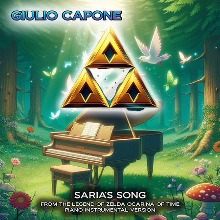 Saria's Song (From the Legend of Zelda Ocarina of Time, Piano Instrumental Version)