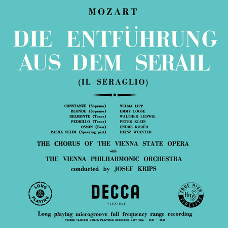 Mozart: Die Entführung aus dem Serail, K. 384, Act II - Martern aller Arten