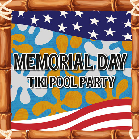 Memorial Day Tiki Pool Party