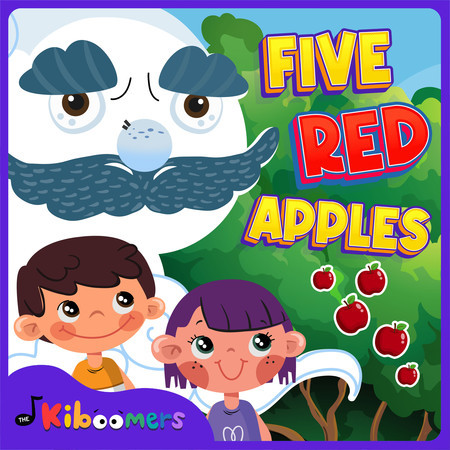 Five Red Apples