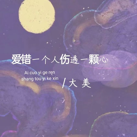 爱错一个人伤透一颗心
