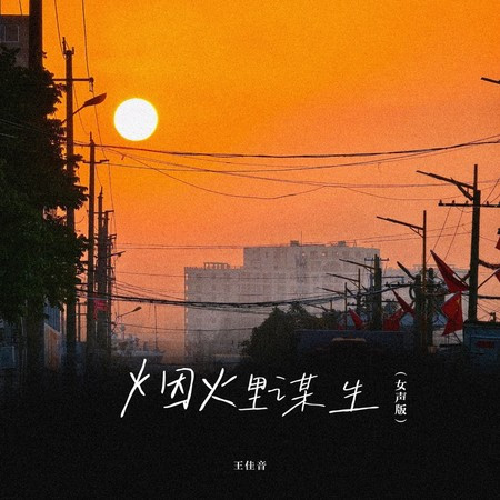 烟火里谋生 (女生版伴奏)