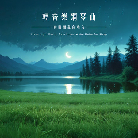 輕音樂鋼琴曲 睡眠雨聲白噪音 (Piano Light Music: Rain Sound White Noise For Sleep)