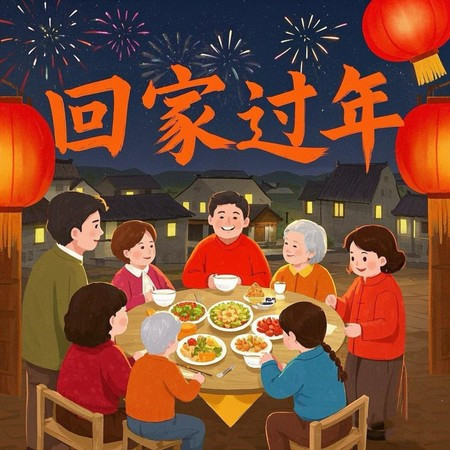 回家过年