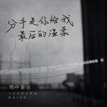 分手是你給我最後的溫柔