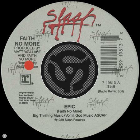 Epic (Radio Remix Edit) / Edge of the World (45 Version)