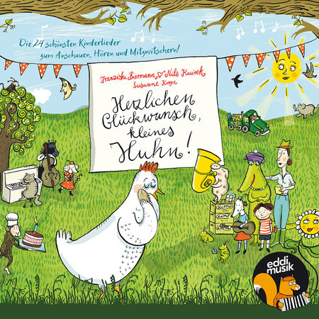 Herzlichen Glückwunsch, kleines Huhn!