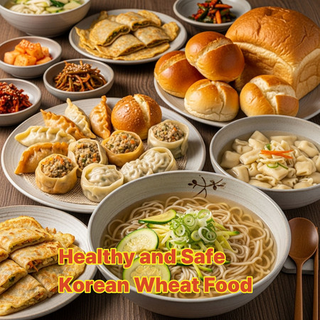 Healthy and Safe Korean Wheat