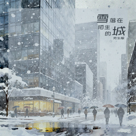 雪落在陌生的城 (男生版)