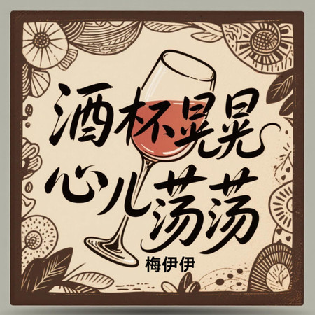 酒杯晃晃心兒蕩蕩