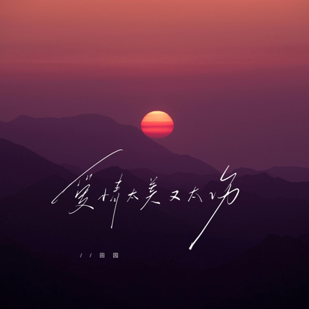 愛情太美又太傷